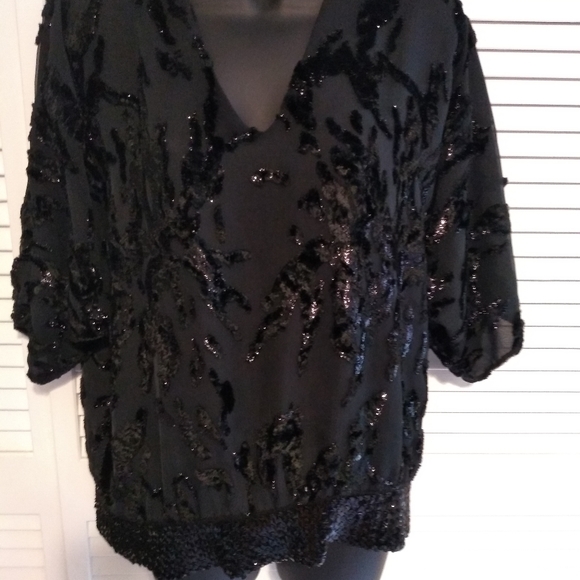 Evening blouse like new XL - Picture 1 of 5